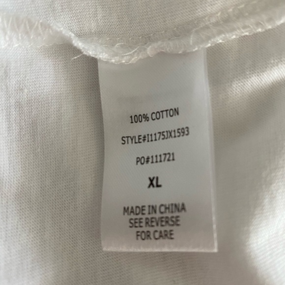 Rebel Sky Palm Tree Crop Top T-Shirt NWT Size XL - Picture 7 of 7